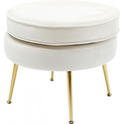 Tabouret Water Lily écru Kare Design