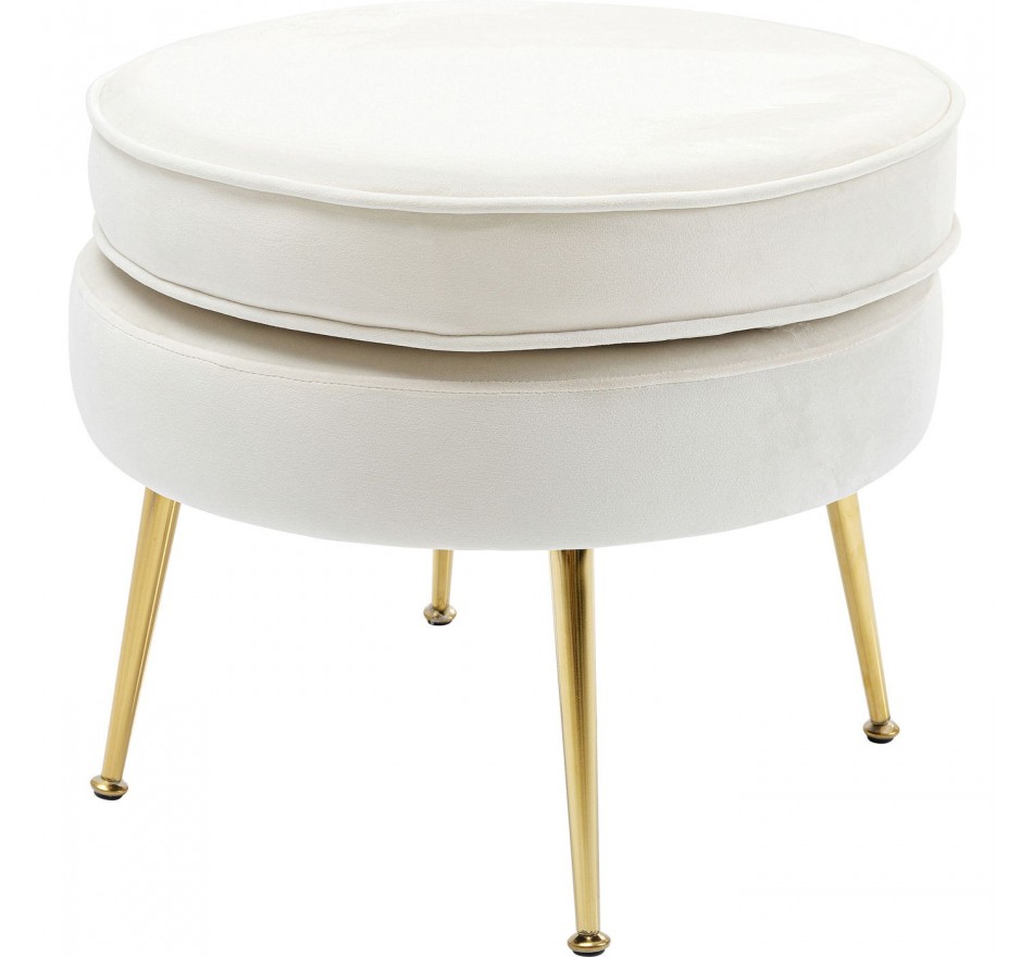 Tabouret Water Lily écru Kare Design