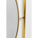 Miroir Stanford rond doré 90cm Kare Design