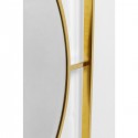 Miroir Stanford rond doré 90cm Kare Design