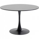 Table Schickeria noire 110cm Kare Design