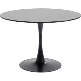 Table Schickeria noire 110cm Kare Design