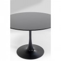 Table Schickeria noire 110cm Kare Design