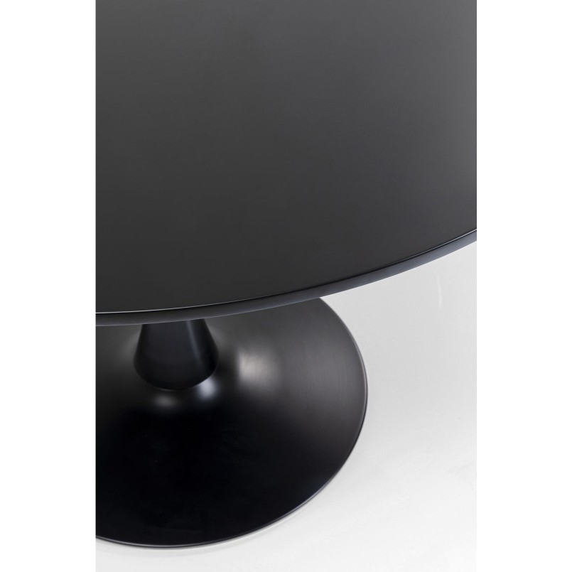 Table Schickeria noire 110cm Kare Design
