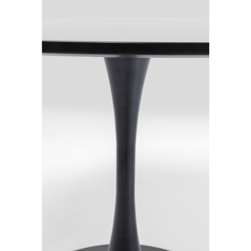 Table Schickeria noire 110cm Kare Design