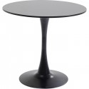 Table Schickeria noire 80cm Kare Design