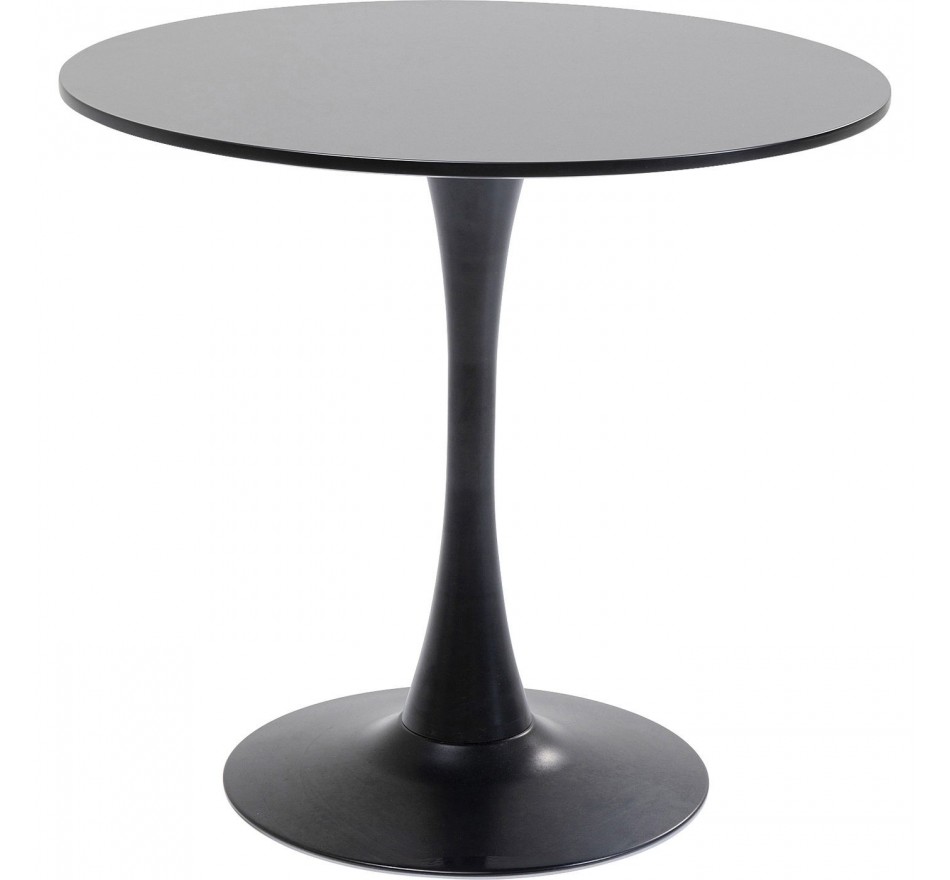 Table Schickeria noire 80cm Kare Design