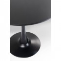 Table Schickeria noire 80cm Kare Design