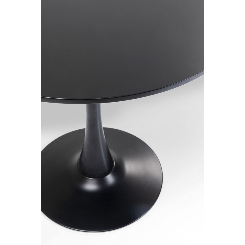 Table Schickeria noire 80cm Kare Design