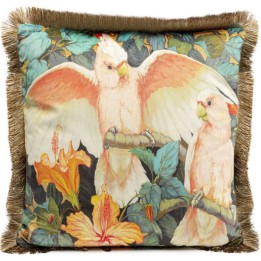 Coussin Parrots Life 45x45cm