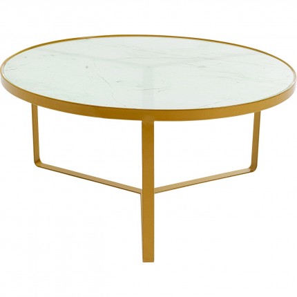 Table d'appoint Marble or 55cm Kare Design