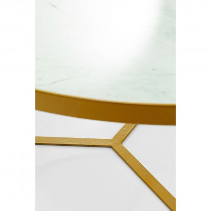 Table d'appoint Marble or 55cm Kare Design