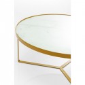 Table d'appoint Marble or 55cm Kare Design