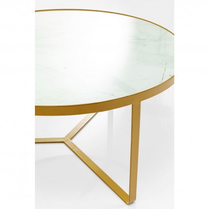 Table d'appoint Marble or 55cm Kare Design