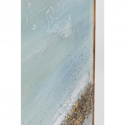 Peinture à l'huile Abstract Horizon 100x200cm Kare Design