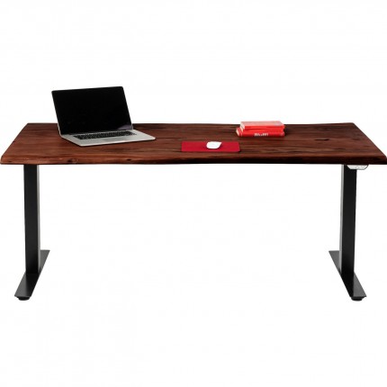 Bureau Smart Harmony noyer et noir 200x100cm Kare Design