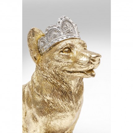 Tirelire corgi royal assis Kare Design