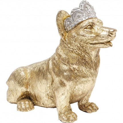 Tirelire corgi royal assis Kare Design