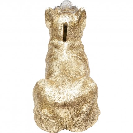 Tirelire corgi royal assis Kare Design