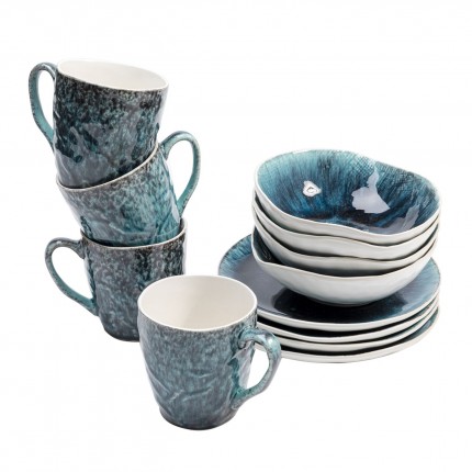 Set de petit-déjeuner Mustique Kare Design