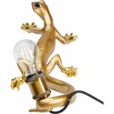 Applique murale gecko doré Kare Design