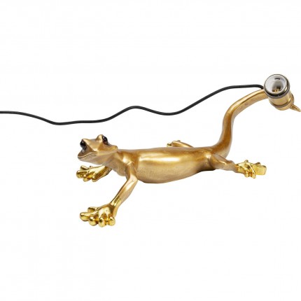 Applique murale gecko doré Kare Design