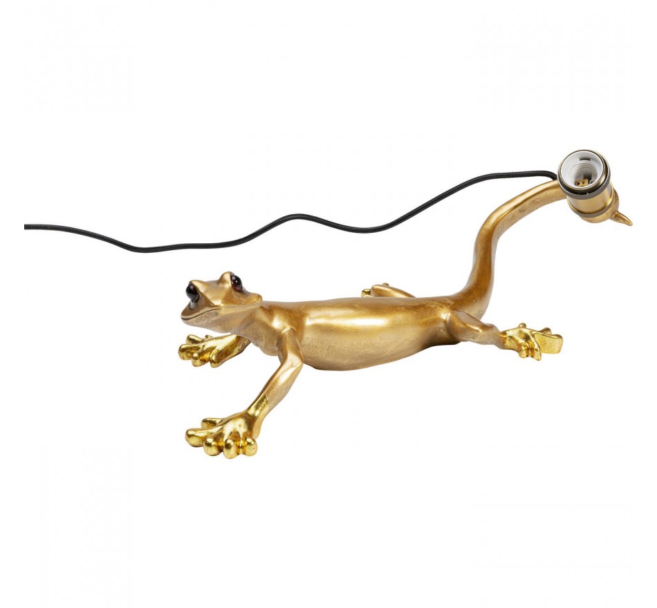 Applique murale gecko doré Kare Design