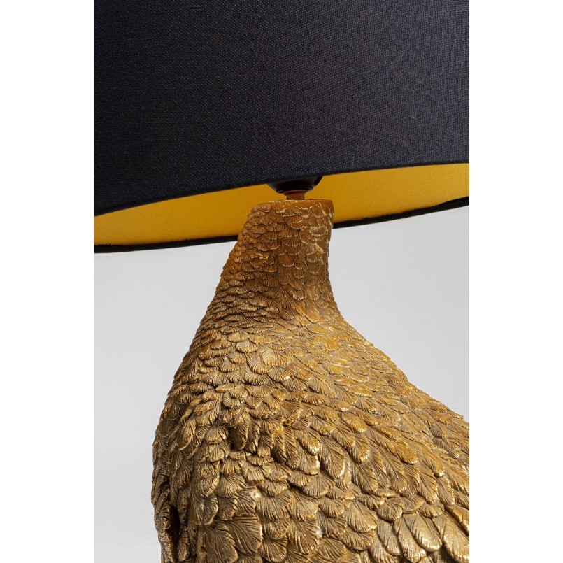 Lampe de table canard doré Kare Design