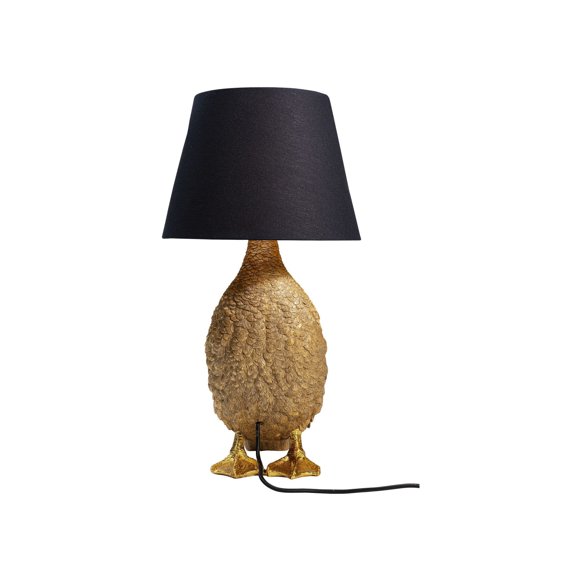 Lampe de table canard doré Kare Design