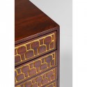 Commode haute Muskat 6 tiroirs Kare Design