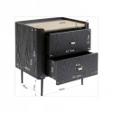 Chevet Milano 2 tiroirs Kare Design
