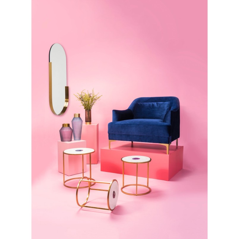 Mirror Hipster Oval 114x50cm Kare Design
