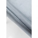 Chaise East Side velours gris 52cm Kare Design