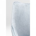 Chaise East Side velours gris 52cm Kare Design