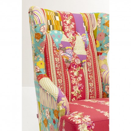 Fauteuil Wing Patchwork Kare Design