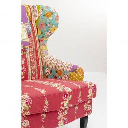 Fauteuil Wing Patchwork Kare Design