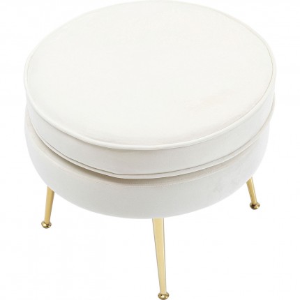 Tabouret Water Lily écru Kare Design