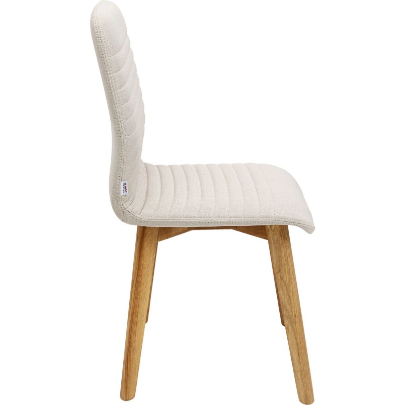 Chaise Lara ecru Kare Design