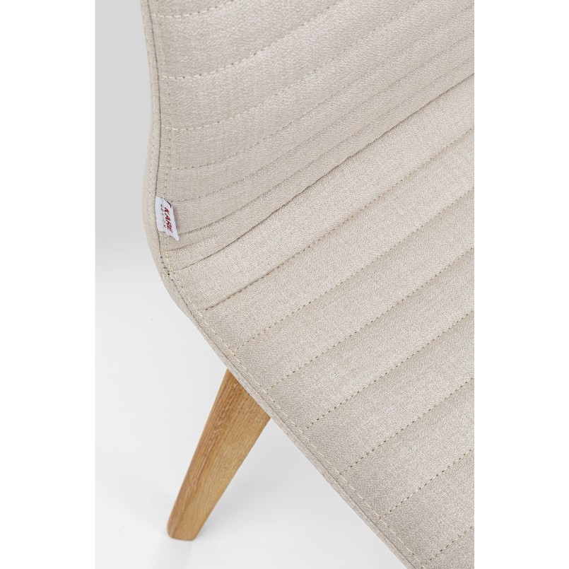 Chaise Lara ecru Kare Design