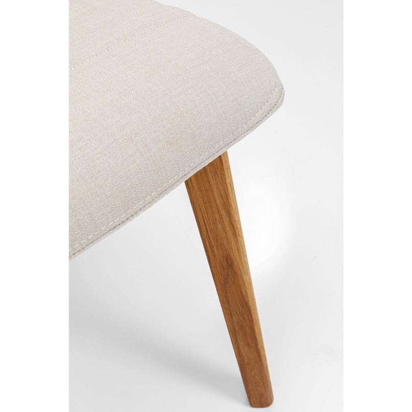 Chaise Lara ecru Kare Design