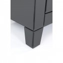 Chevet Luxury Push 2 tiroirs gris Kare Design