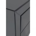 Chevet Luxury Push 2 tiroirs gris Kare Design