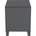 Chevet Luxury Push 2 tiroirs gris Kare Design