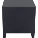 Chevet Luxury Push 2 tiroirs gris Kare Design