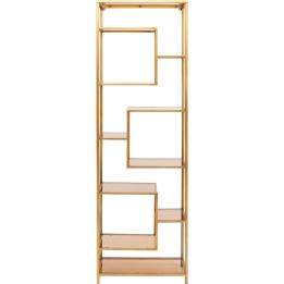 Etagère Loft doré 195x60