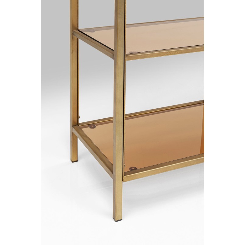 Etagère Loft doré 100x115