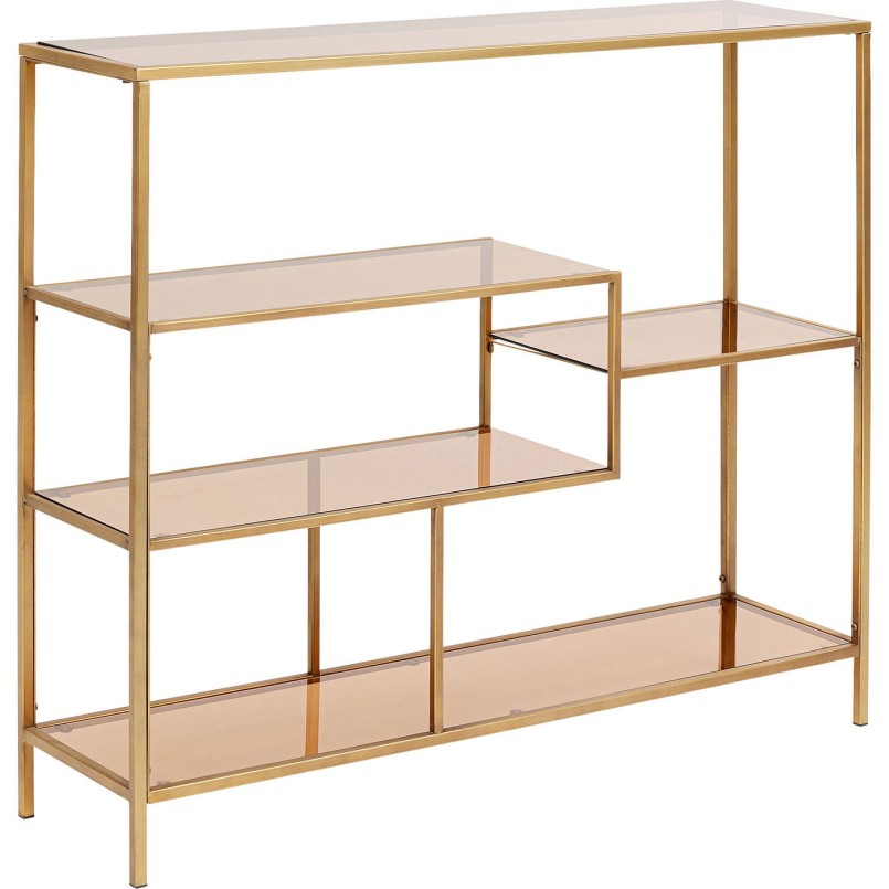 Étagère Loft 100x115 dorée Kare Design
