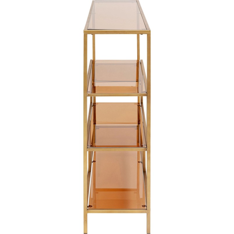 Etagère Loft doré 100x115