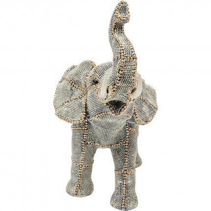 Déco Éléphant perles 29cm Kare Design
