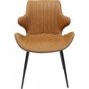 Chaise Enders marron Kare Design